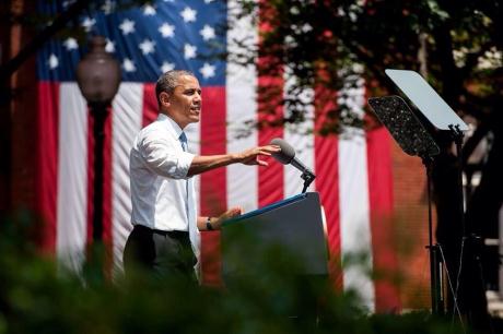 Obama at Georgetown Uni June 2013 460